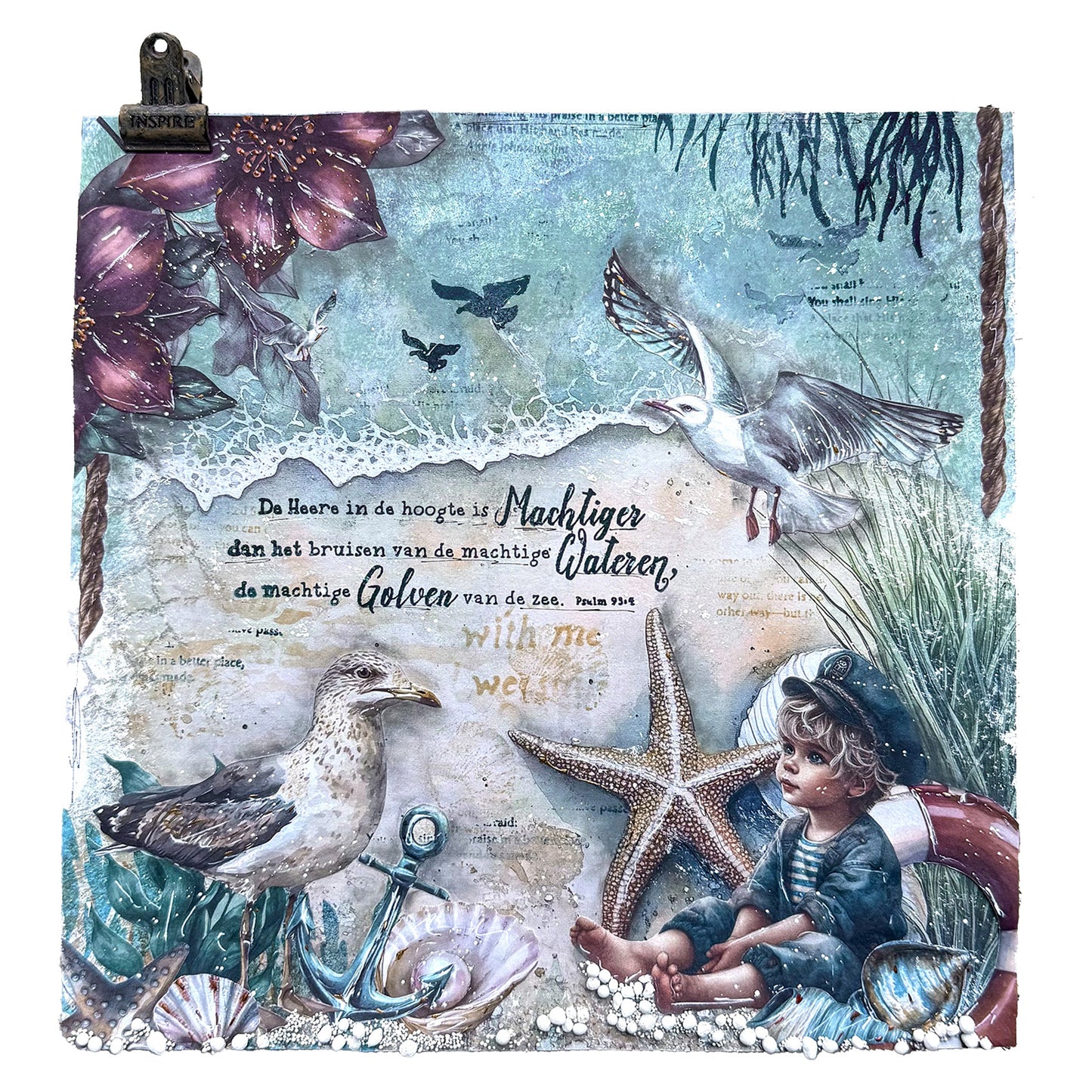 Studio Light JMA Die-cut Paper Pad Christmas Blush Tide of Hope