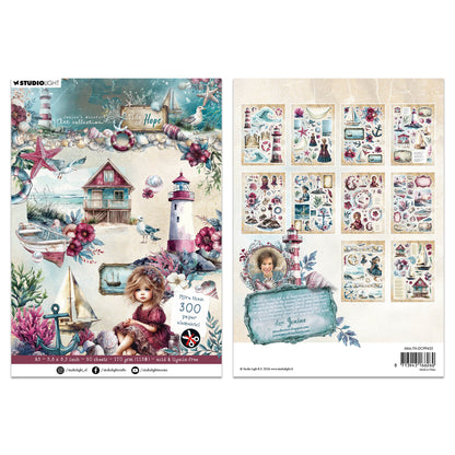 Studio Light JMA Die-cut Paper Pad Christmas Blush Tide of Hope