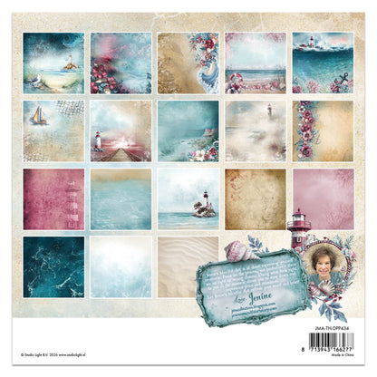 Studio Light JMA Designer Paper Pad Backgrounds Tide of Hope
