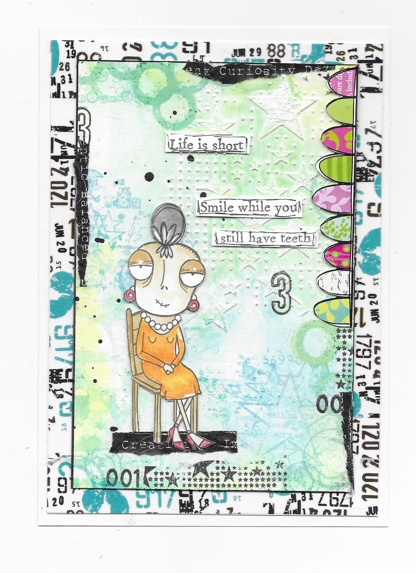 TP-780 - A7 Clear Stamp Set - Deep Thoughts Dee