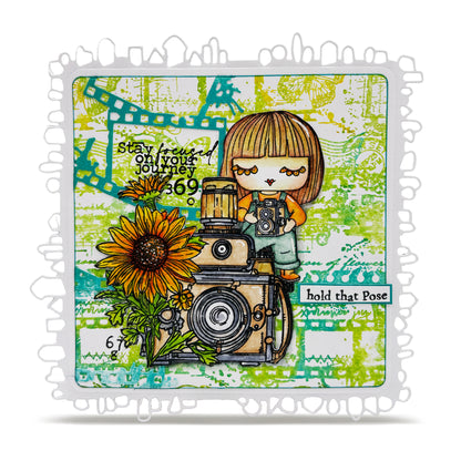 #1225 - A6 Stamp Set - Lens & Lines