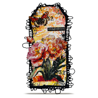 PC-256 - 6x6 (inch) Stencil - Solar Veil