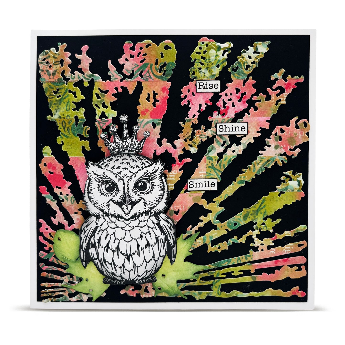 TP-1196 - A6 Stamp Set - Night Wing Petals
