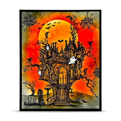 Autour de Mwa Whispers of Halloween Stamp Bundle