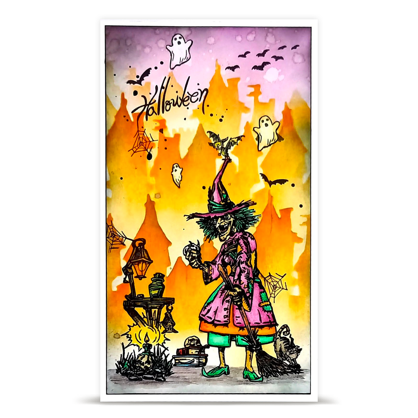 Autour de Mwa Whispers of Halloween Stamp Bundle