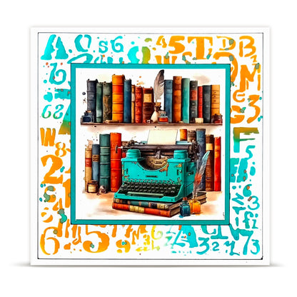Typestorm Mathpunk Stencil + Stamps Bundle
