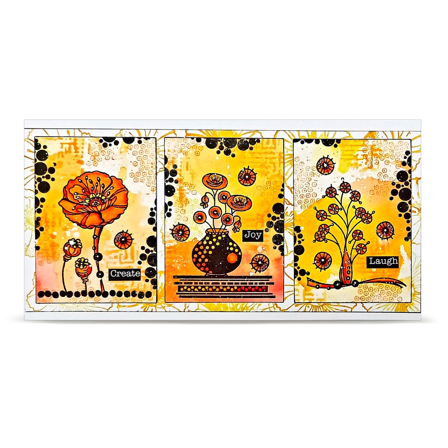 TP-1479 - A6 Stamp Sets - Lovely Coquelicots