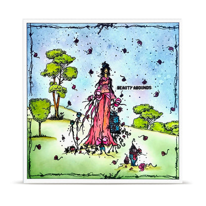 TP-1474 - A5 Stamp Set - Happy Town People