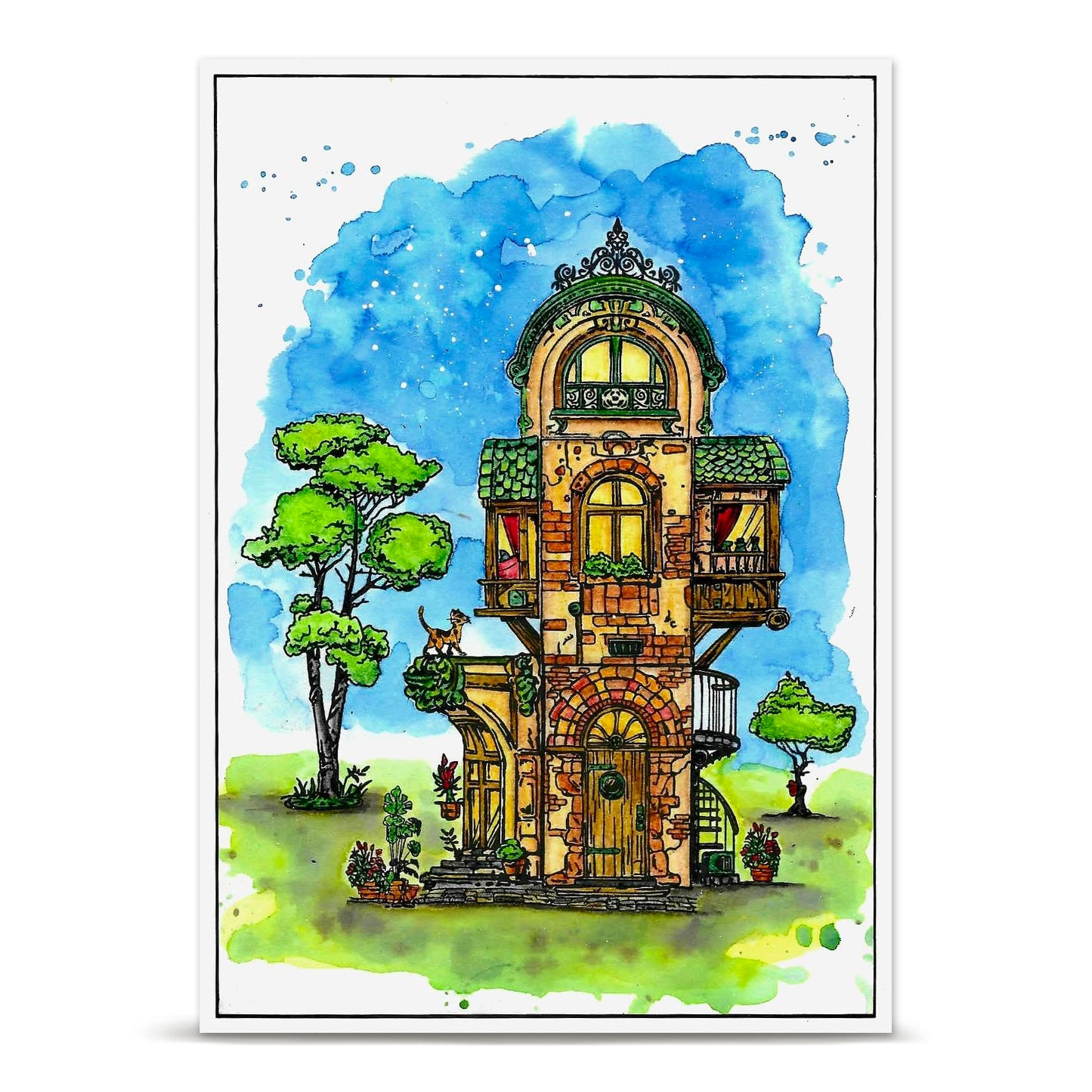 TP-1475 - A6 Stamp Set - The Little Borough