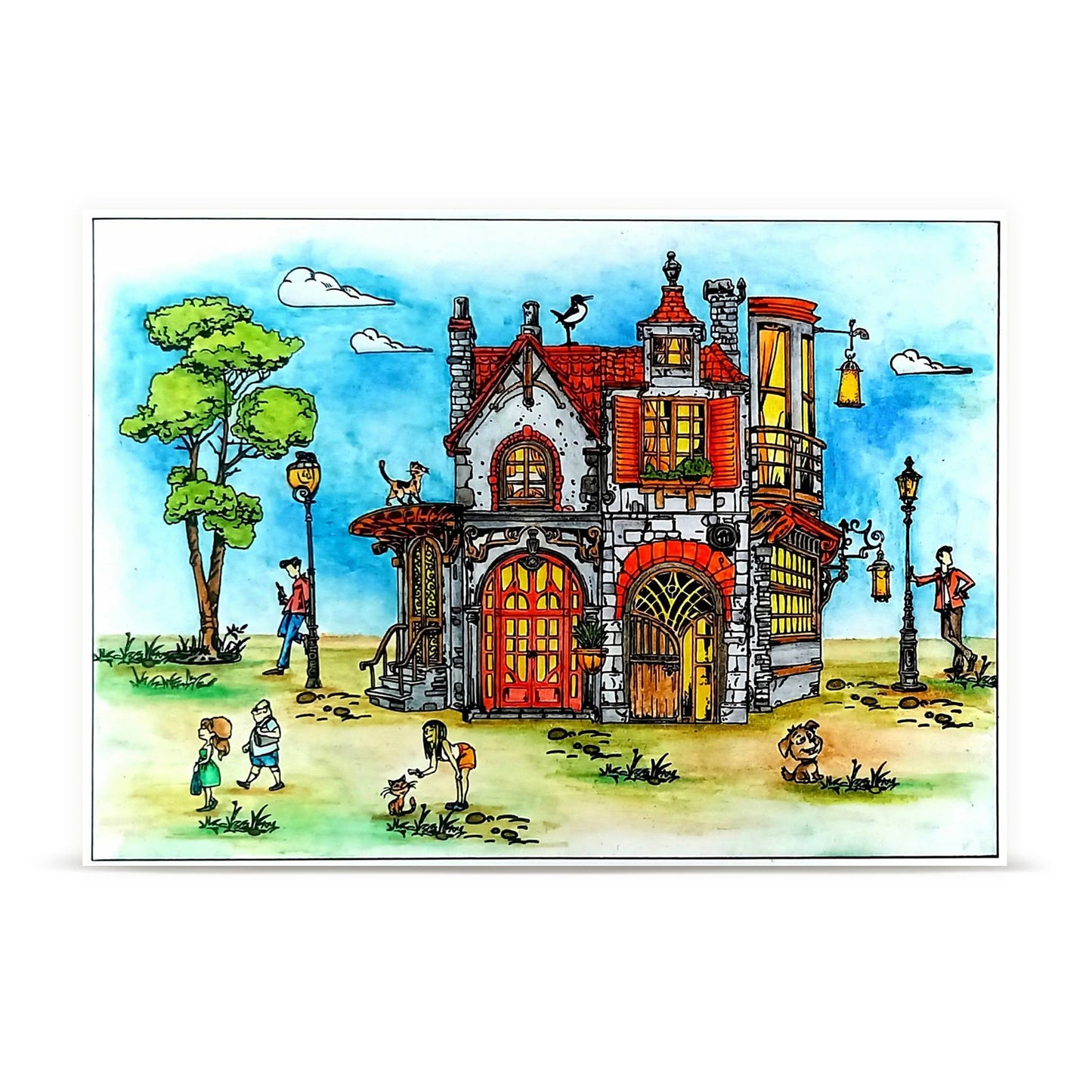 TP-1472 - A5 Stamp Set - Tiny Kingdoms