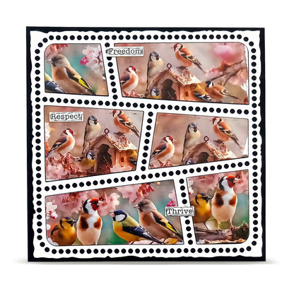 MT-154 - Washi Tape - Bird Feast (Layer-It-Up!)