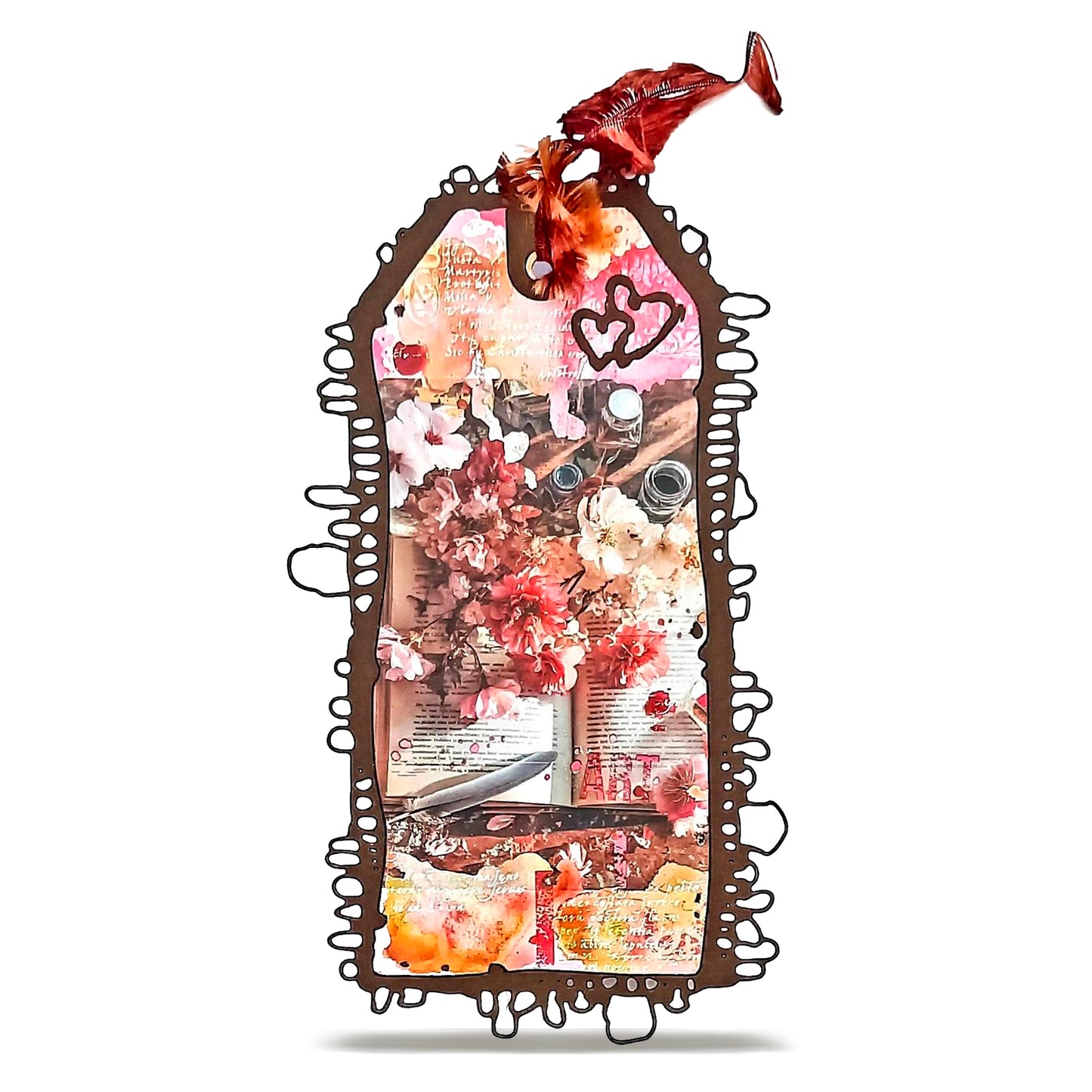MT-157 - Washi Tape - Feathered Words (Layer-It-Up!)