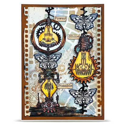 Autour de Mwa Gearlight Core Stamp Bundle