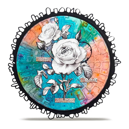 Autour de Mwa Stencil + Matching Cutting-Die