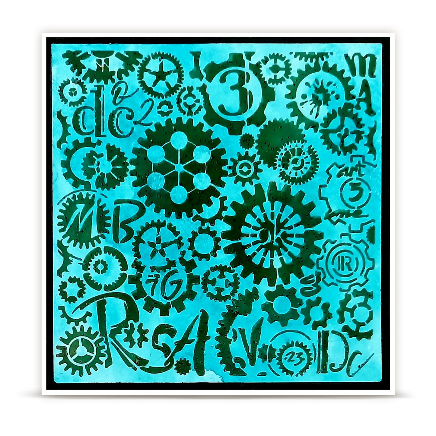 PC-269 - 6x6 (inch) Stencil - Clockspire