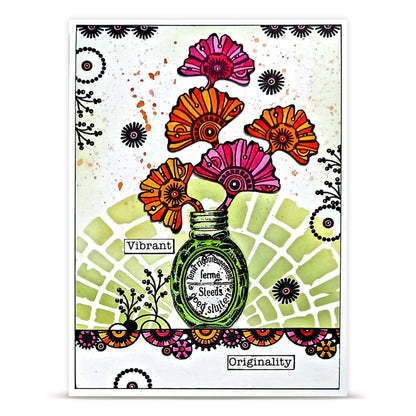 TP-1461 - A6 Stamp Sets - Frise Pendentifs