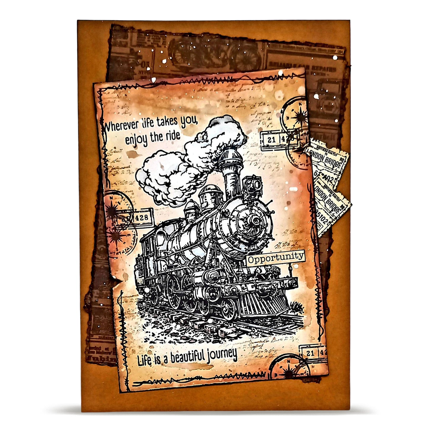 TP-1455 - A6 Stamp Sets - Enjoy the Ride