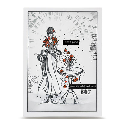 TP-1401 - A6 Stamp Sets - Art of Bouquet