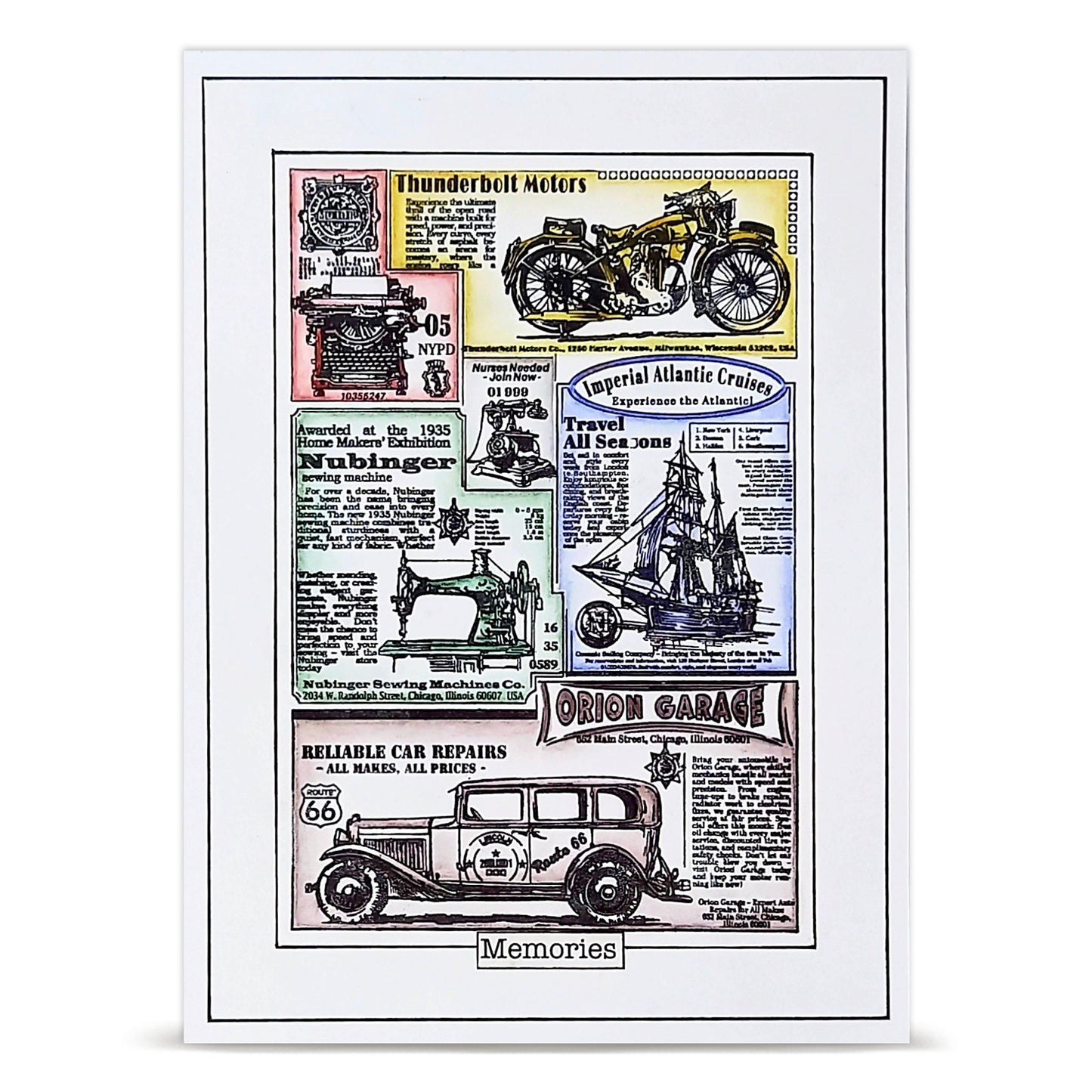 TP-1343 - A6 Stamp Sets - Global Gazette