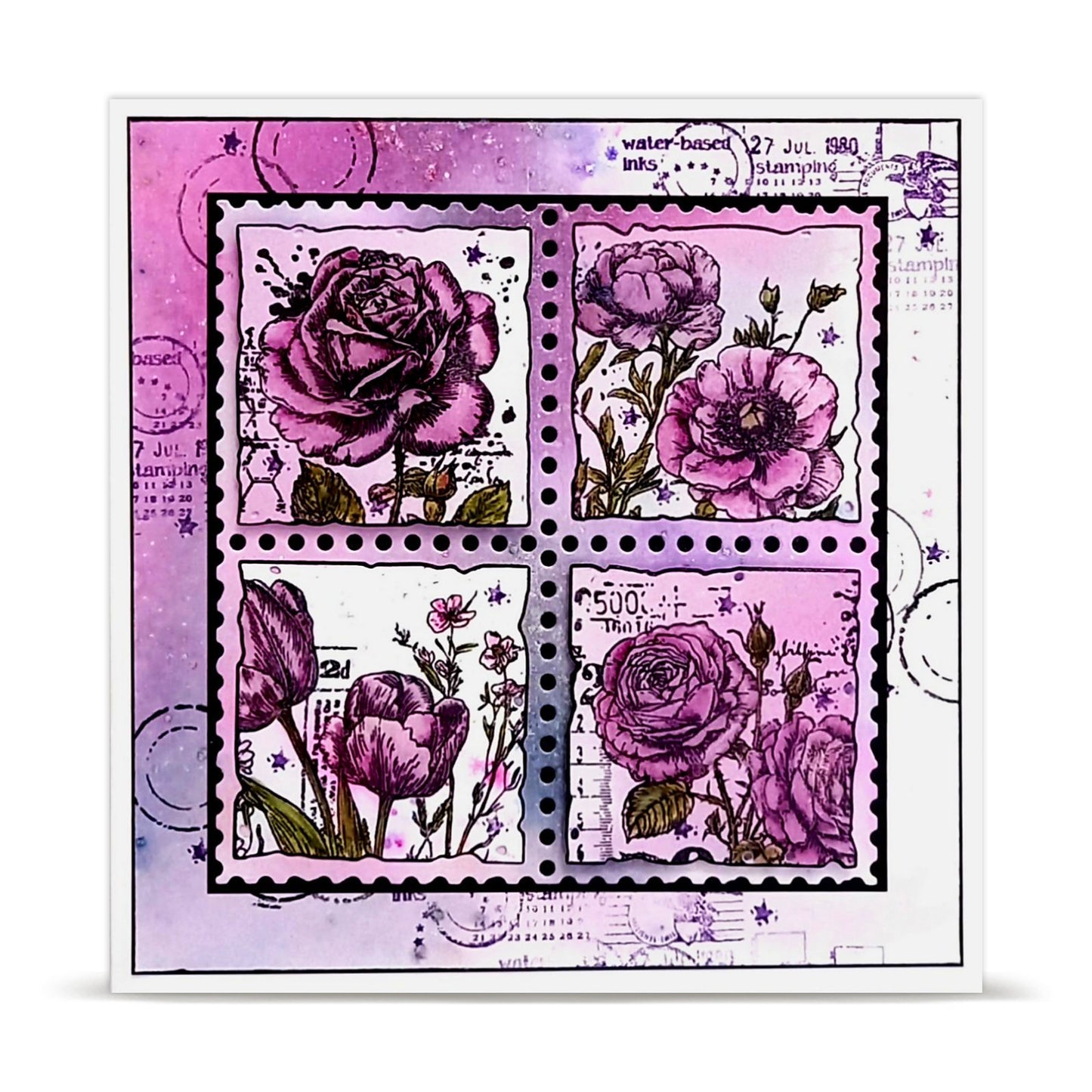 Autour de Mwa Geometric Gazette Stamps Bundle