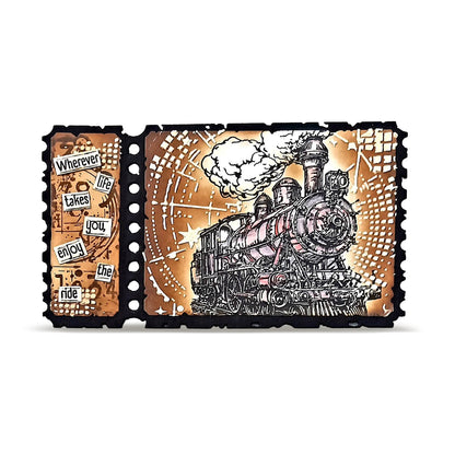 PC-280 - 6x6 (inch) Stencil - Encoded Stars