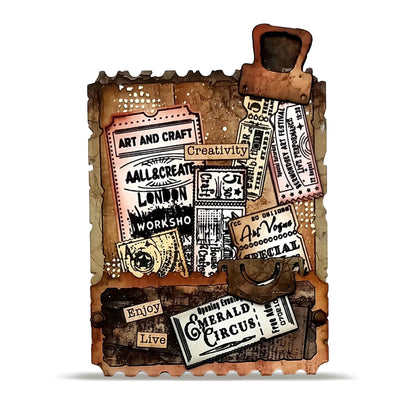 DI-126 - Die-Cutting Die Set - The Golden Ticket