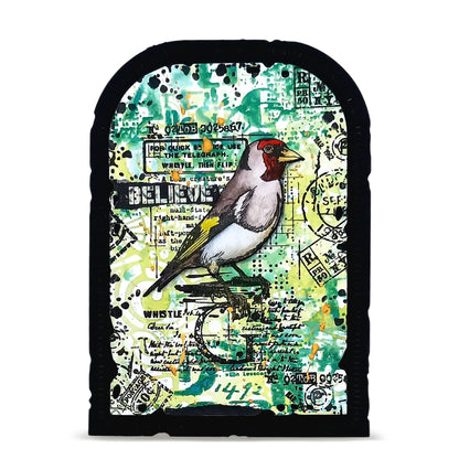 TP-1350 - A7 Stamp Set - Whistling Finch