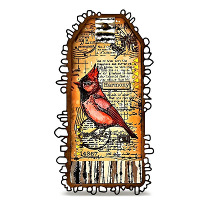 PC-274 - 6x6 (inch) Stencil - Prendre Son Envol