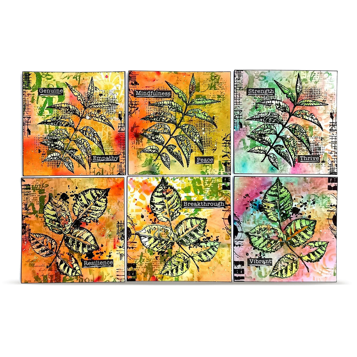 PC-273 - 6x6 (inch) Stencil - Comme Une Verrière