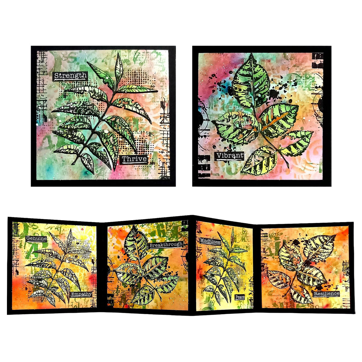 TP-1345 - A6 Stamp Set - Still Green