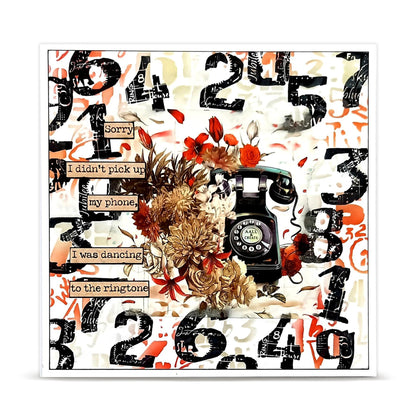 PC-268 - 6x6 (inch) Stencil - Mathpunk