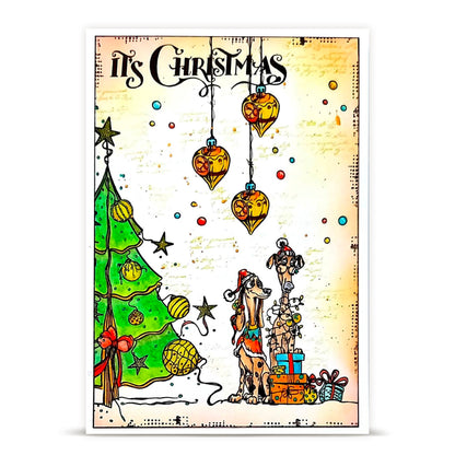 TP-1493 - A6 Stamp Set - Merry Woofmas