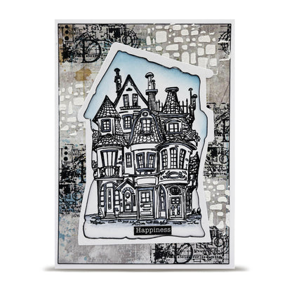 #1261 - A7 Stamp Set - Stained Geometry