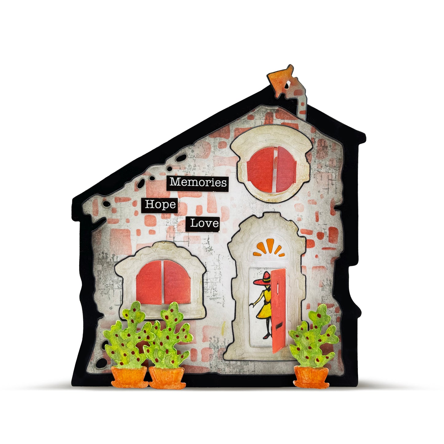 #DI-97 - Die-Cutting Die Set - Storybook House