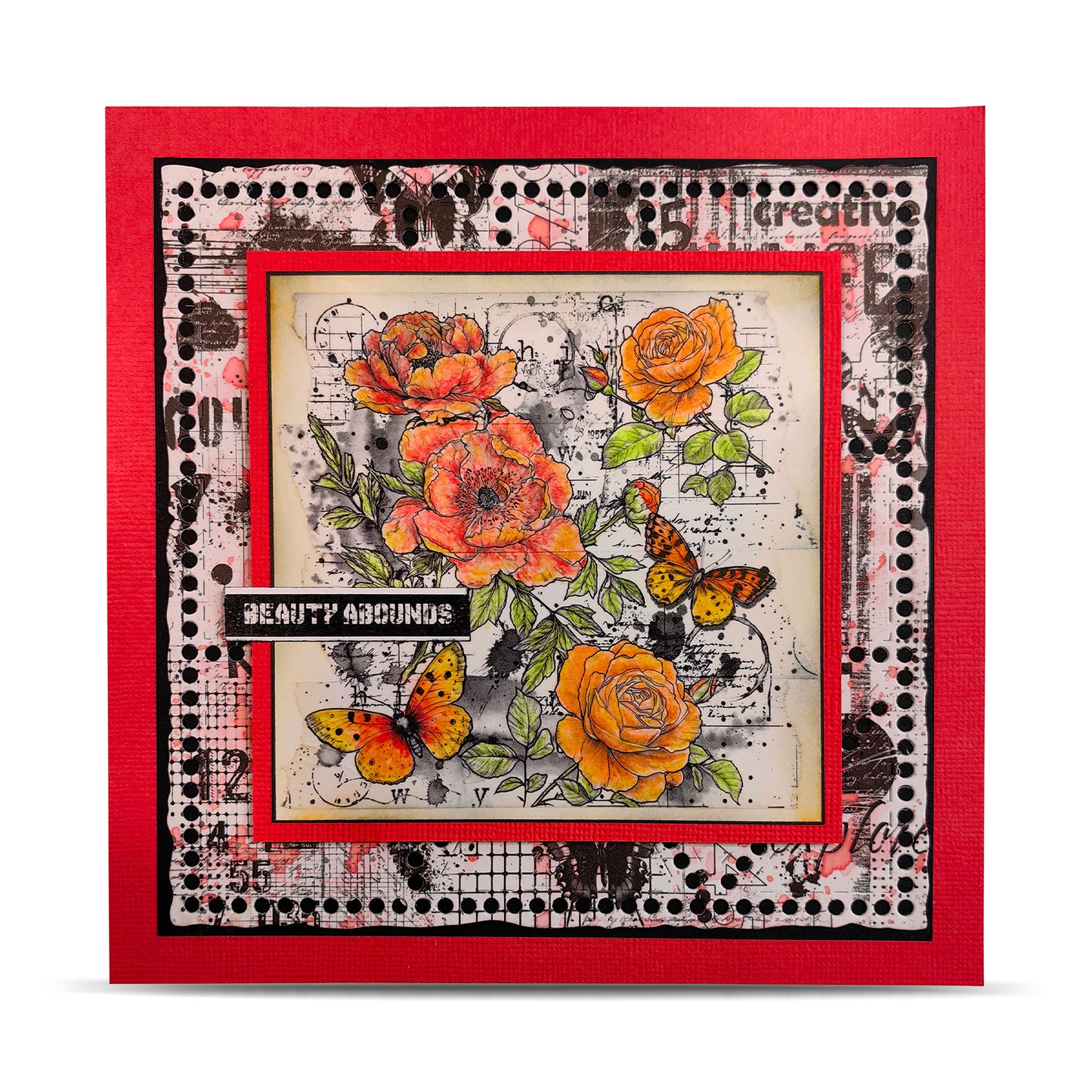 Inkblot Meadow Design Paper & Pollen Drift Ephemera Bundle