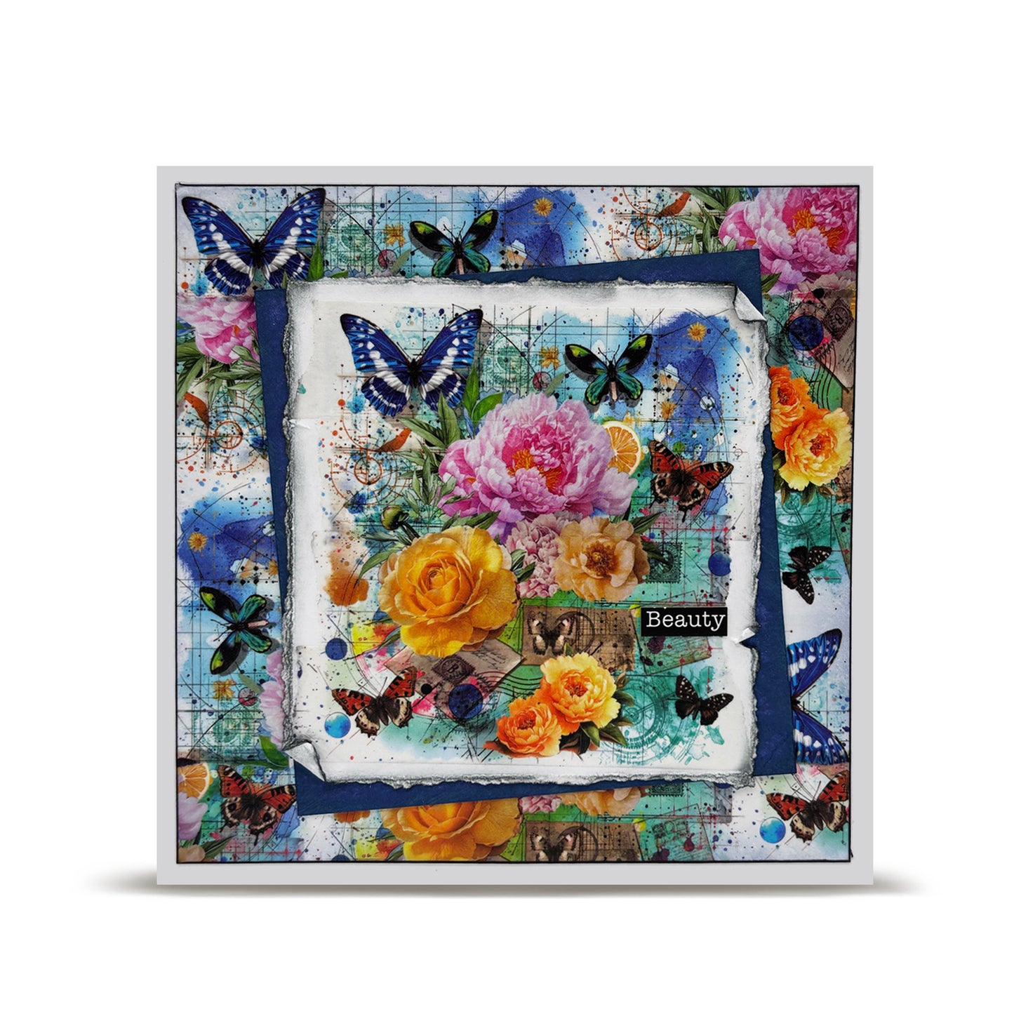 #MT-145 -  Washi Tape - Flora Whispers (Layer-It-Up!)