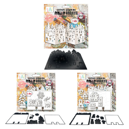 Jolly Snowland Cutting Die Bundle