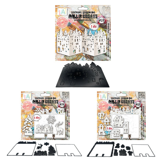 Jolly Snowland Cutting Die Bundle