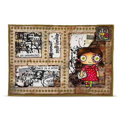 TP-1165 - A7 Stamp Set - Snail Mail