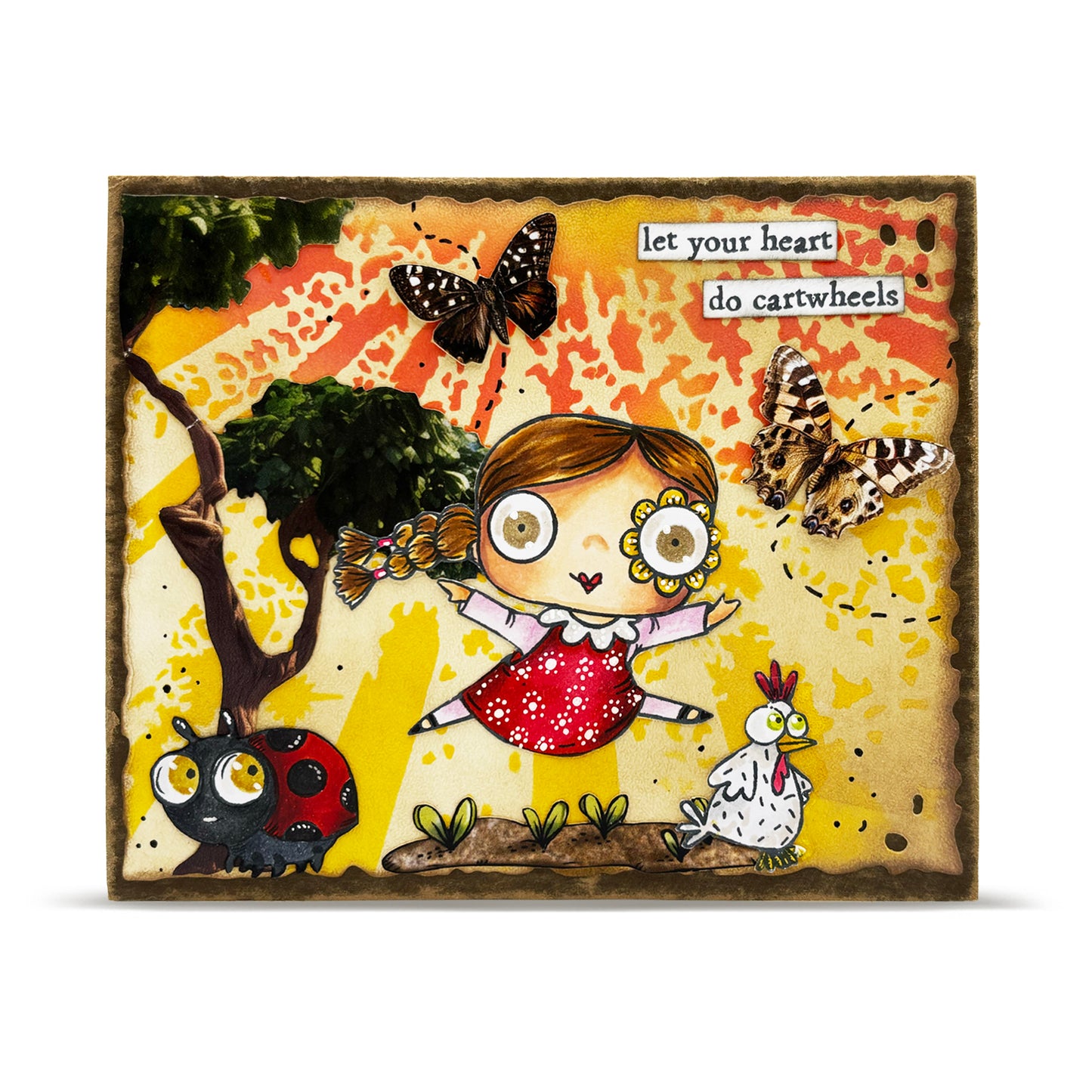 TP-1301 - A7 Stamp Set - Creepy Crawlies