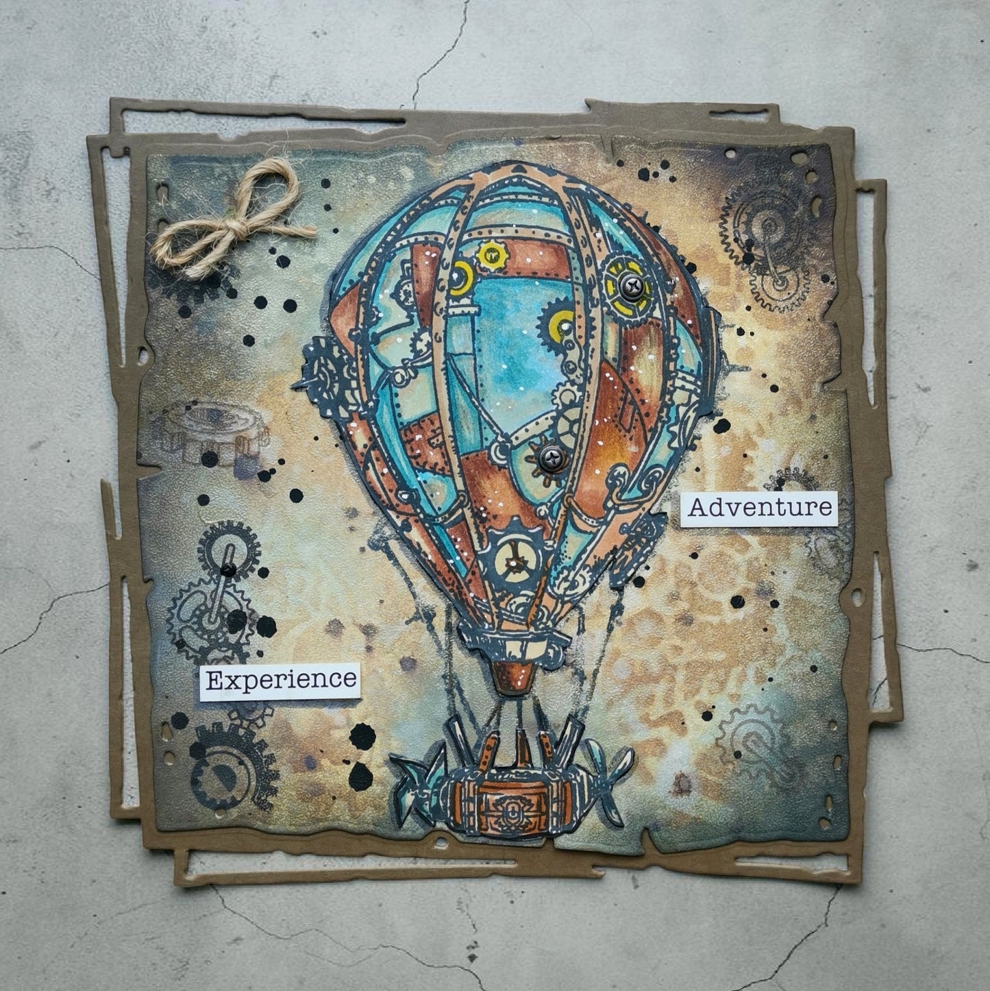 TP-1454 - A6 Stamp Sets - Sky Mechanism