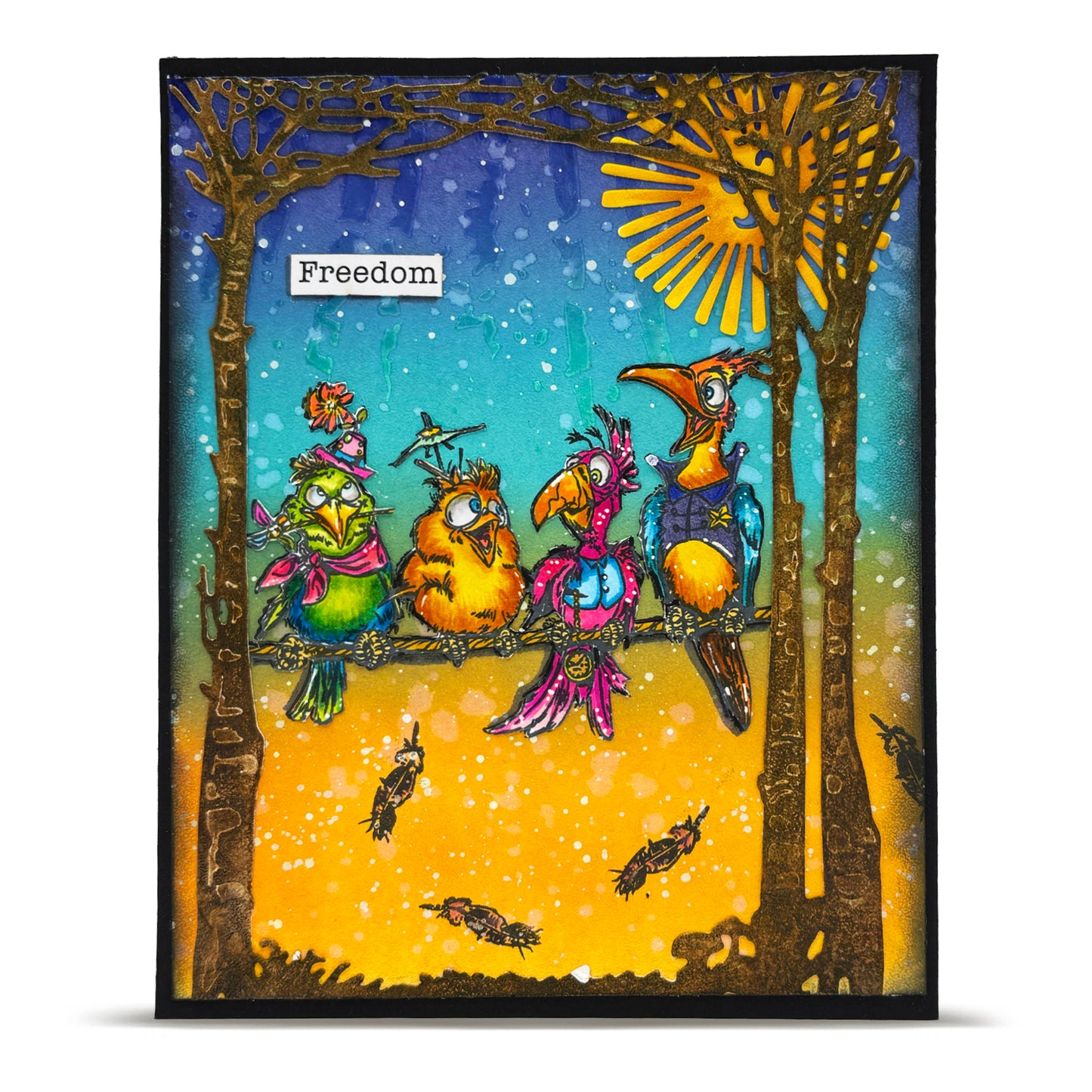 #95 -  Die-Cutting Die Set - Furry Forest