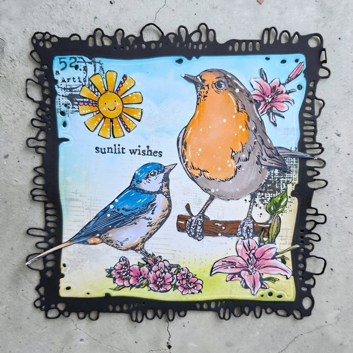 TP-1349 - A6 Stamp Set - Robin Sprout