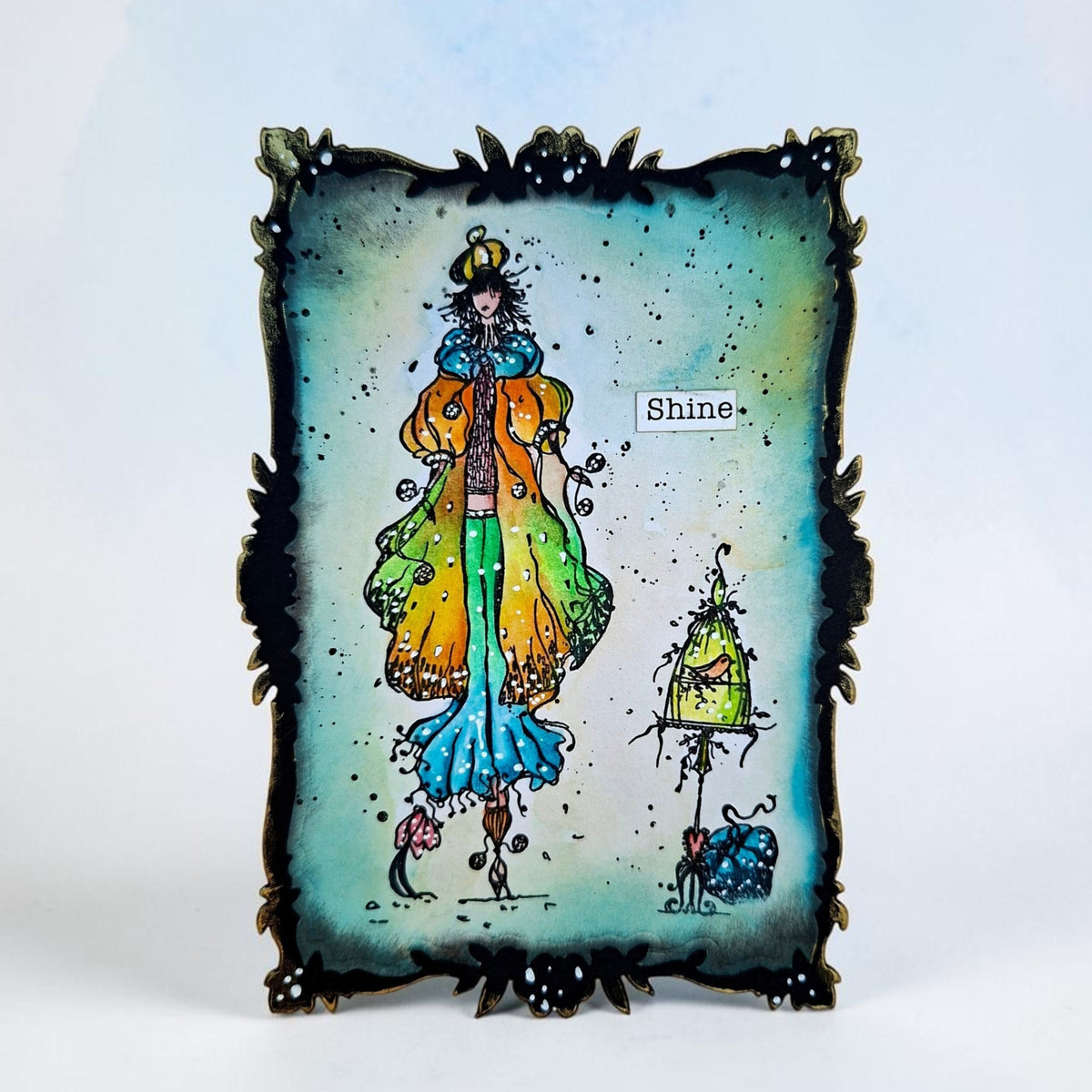 TP-1536 - A6 Stamp Set - Crowned by Winter