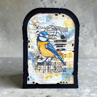 TP-1351 - A7 Stamp Set - Hearted Tit