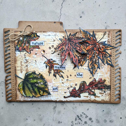 TP-1344 - A6 Stamp Set - Unbe-leaf-able