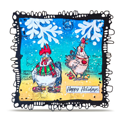 TP-1494 - A6 Stamp Set - Chickmas Chaos