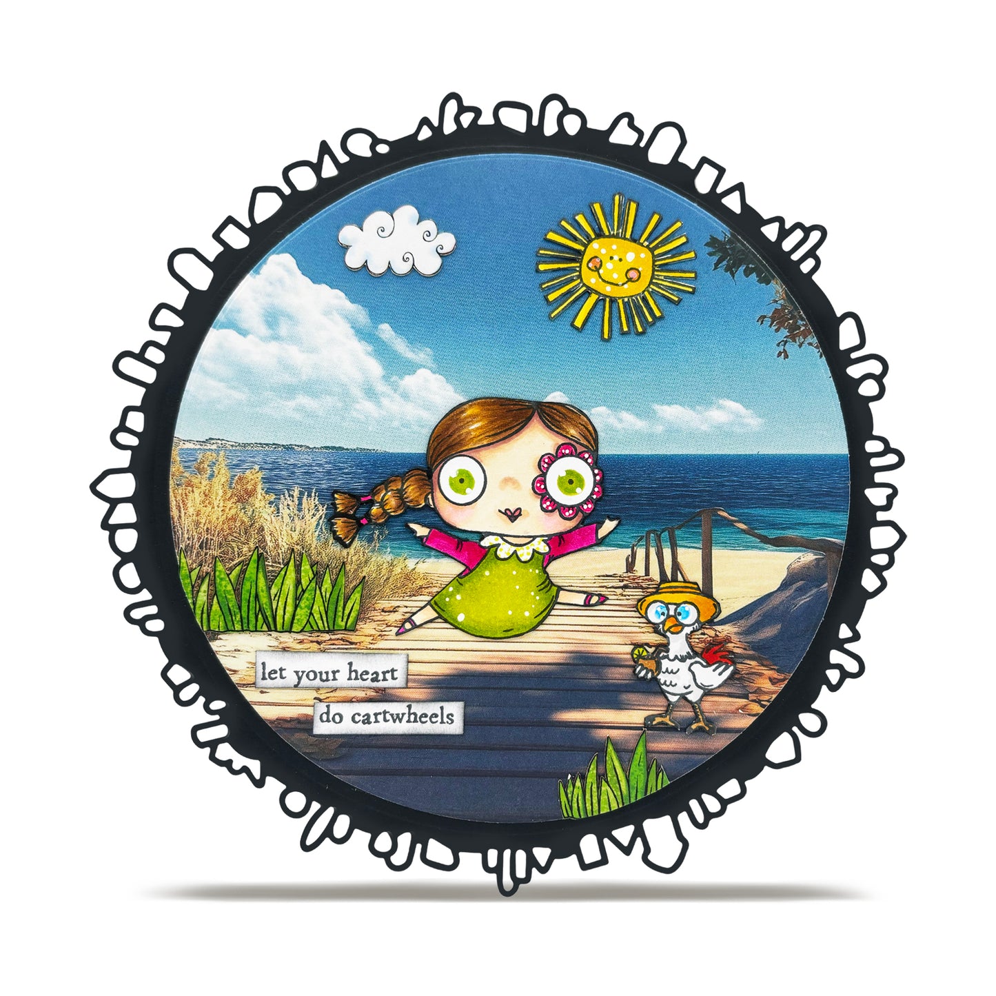 #EP-90 - Ephemera Die-Cuts - Earth & Sky
