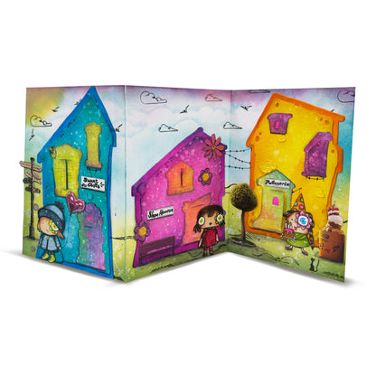 #DI-99 - Die-Cutting Die Set - Topsy-Turvy Home
