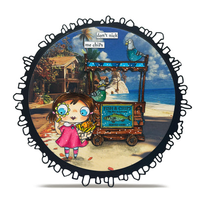 #TP-1325 - A7 Stamp Set - Fish ‘n Chips